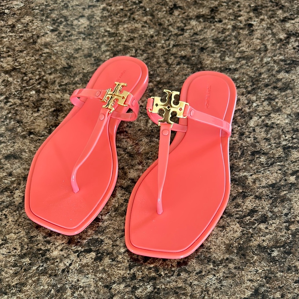 Tory Burch Coral Sandals - NWOT